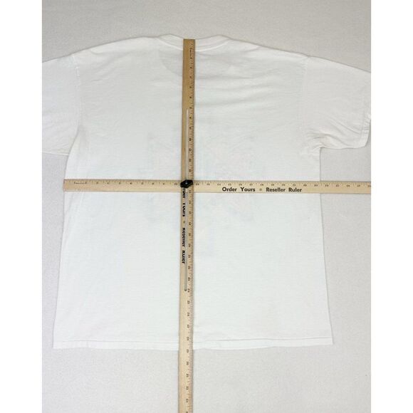 Vintage Southwest Puff Print Shirt XL Cactus Coyote Lizard Desert Single Stitch - Picture 8 of 10